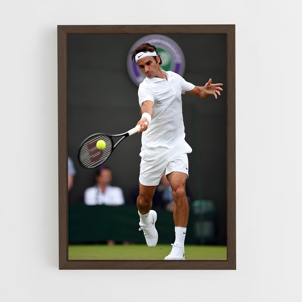 Poster Roger de federer – affiche Tennis (vue 5)